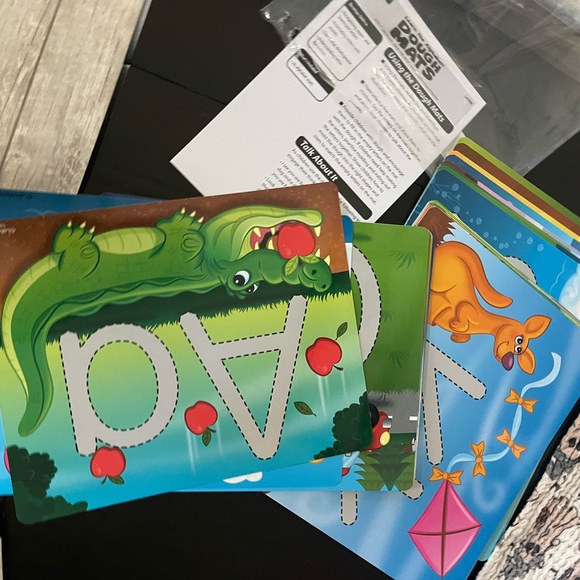 Alphabet Learning Board dough molding set - Picture 3 of 3